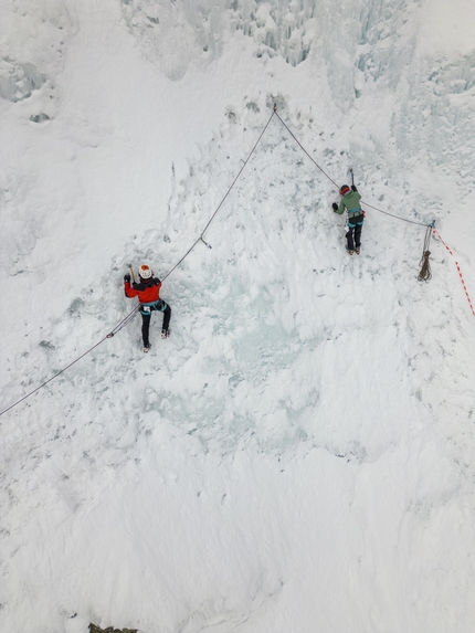 CAI Eagle Team, Club Alpino Italiano - Le selezioni del CAI Eagle Team ad inizio aprile 2023 in Valle Ossola