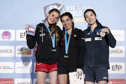 Coppa del Mondo Boulder 2023 Hachioji Giappone - Hannah Meul, Brooke Raboutou, Matsufuji Anon, Coppa del Mondo Boulder 2023 Hachioji Giappone