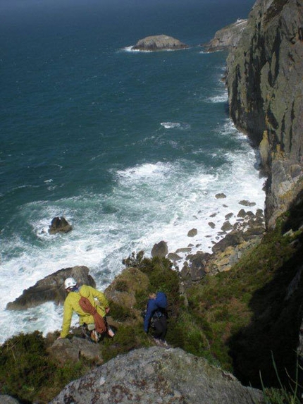 BMC International Summer Climbing Meet 2011 - Gogarth. verso l'attacco