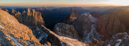 Peter Moser, Pale di San Martino, Dolomiti - Dalla Pala di San Martino verso el Piz de Sagron, Dolomiti