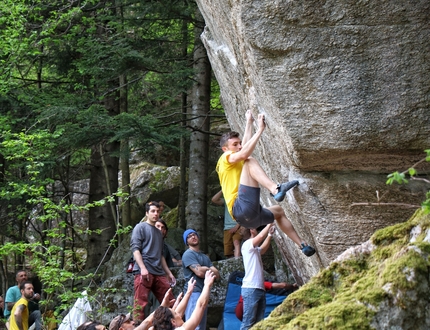 Melloblocco 2023, Val Masino, Val di Mello - Stefano Carnati, Melloblocco 2023 day 3