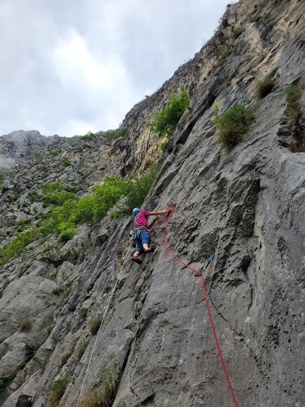 CAI Eagle Team 2023 - CAI Eagle Team 2023 sopra Medale, Lecco: formazione vie lunghe