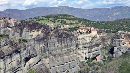 Meteora, Greece, Luca Giupponi, Rolando Larcher, Maurizio Oviglia - Meteora in Greece, March 2023