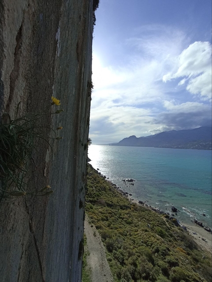 Paligremnos, Plakias, Crete, Greece - Protests to protect Paligremnos - Plakias on the island of Crete in Greece