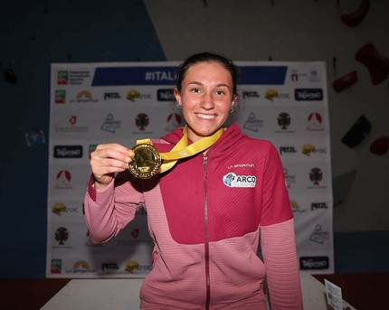 Campionato Italiano Giovanile di arrampicata sportiva - Francesca Matuella, Campionato Italiano Giovanile di arrampicata sportiva