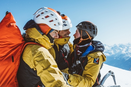 Grandes Jorasses, Direttissima, Punta Walker, Charles Dubouloz, Clovis Paulin, Symon Welfringer  - Charles Dubouloz, Clovis Paulin & Symon Welfringer sulla Direttissima alla Punta Walker della Grande Jorasses (09-13/02/2023)