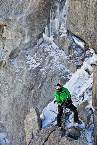 Valery Rozov - Valery Rozov and the first BASE jump off the Italian side of Mont Blanc.