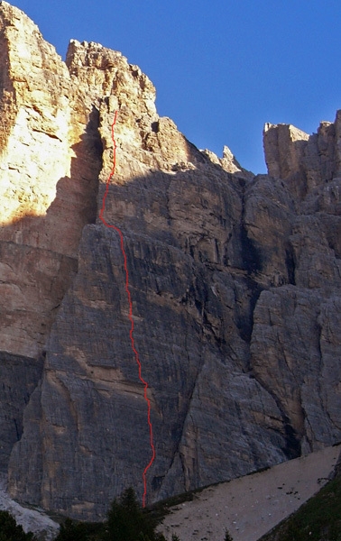 Il mio criceto, new route on Tofana di Rozes