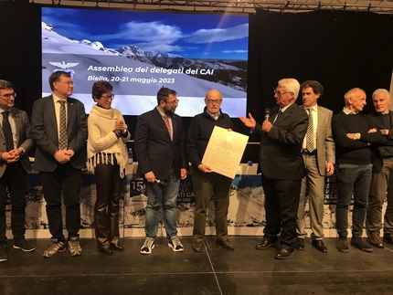 Pierluigi Airoldi, Gabriele Arrigoni, Club Alpino Italiano - Gabriele Arrigoni, Socio Onorario del Club Alpino Italiano