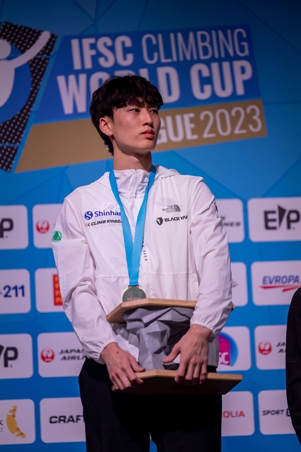 Boulder World Cup 2023, Prague - Dohyun Lee, Prague Boulder World Cup 2023