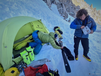 Fabian Buhl, Will Sim, Karakorum - Fabian Buhl and Will Sim in the Karakorum