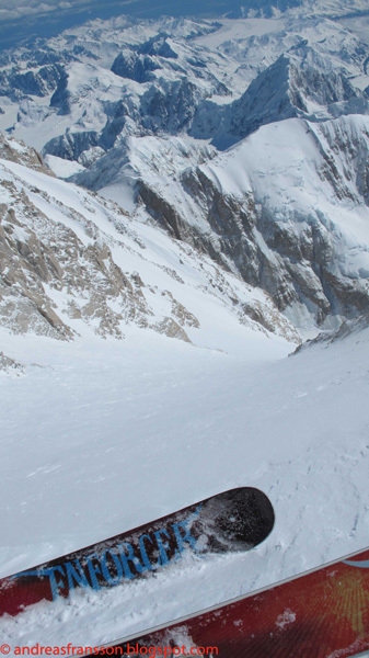 Andreas Fransson - Andreas Fransson e la discesa con gli sci della parete sud del Denali