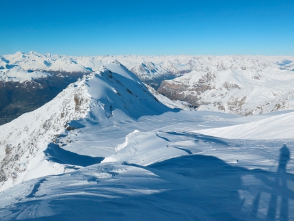 Punta degli Spiriti, Geisterspitze - Monte Cristallo dall'anticima Sud della Punta degli Spiriti