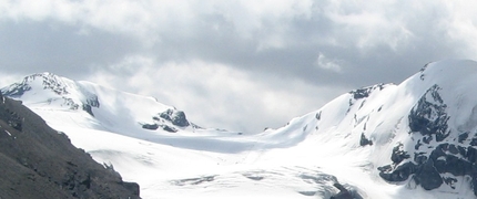 Punta degli Spiriti, Geisterspitze - Punta degli Spiriti a sinistra, Monte Cristallo a destra