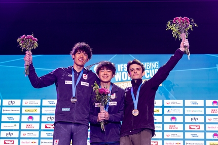 Coppa del Mondo Boulder Innsbruck - 1. Sorato Anraku, Coppa del Mondo Boulder Innsbruck