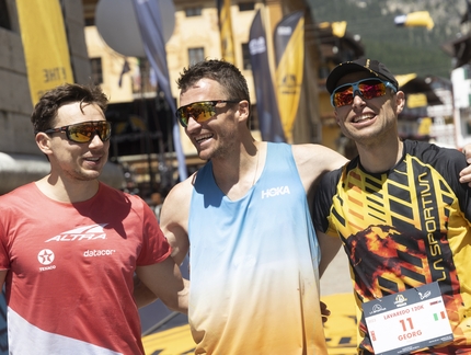 La Sportiva Lavaredo Ultra Trail 2023 - 2. Robert Hajnal 1. Jonas Russi 3. Ivan Geronazzo 120K La Sportiva Lavaredo Ultra Trail 2023