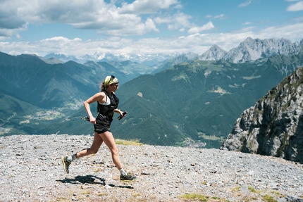 Giulia Saggin e Luca Arrigoni vincono il 1° Memorial Ultra Scalve Trail in Val di Scalve (Orobie)