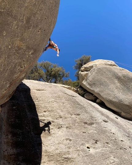 Pablo Recourt, Alla ricerca del miglior 8a in Francia - Pablo Recourt su Rêve de Papillon, Buoux