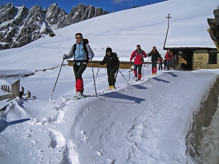 Escursioni con le racchette da neve in Friuli Venezia Giulia