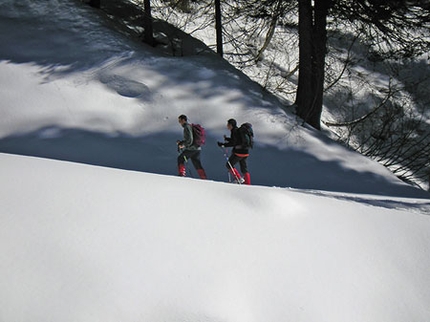 Escursioni con le racchette da neve in Friuli Venezia Giulia - Racchette da neve in Friuli Venezia Giulia: Val Avanza