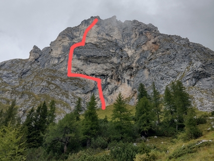 Dolomiti di Brenta, Cima Mondifrà, Selezione naturale, Manuel Bontempelli, Tiziano Canella, Giordano Faletti, Vincenzo Mascaro - Selezione naturale alla Cima Mondifrà (Dolomiti di Brenta) di Manuel Bontempelli, Tiziano Canella, Giordano Faletti, Vincenzo Mascaro