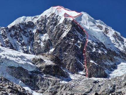 Nuova via sull'Illampu in Bolivia di Daniele Assolari, Rosa Morotti e Mayte Vasquez Techy