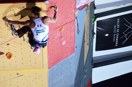 Climbing World Cup 2011 - Caroline Ciavaldini: Climbing World Cup 2011 in Chamonix