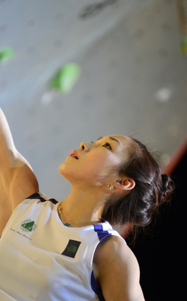 Climbing World Cup 2011 - Jain Kim: Climbing World Cup 2011 in Chamonix