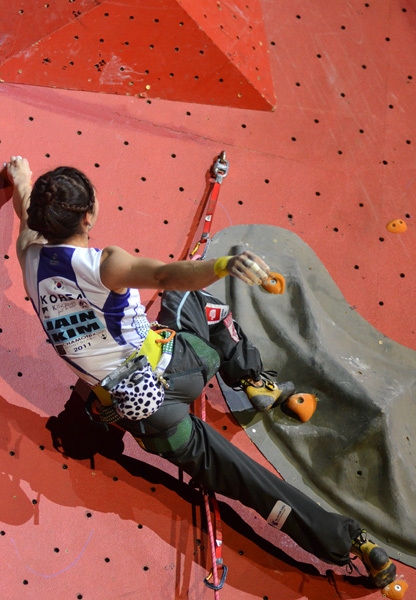 Climbing World Cup 2011 - Jain Kim: Climbing World Cup 2011 in Chamonix