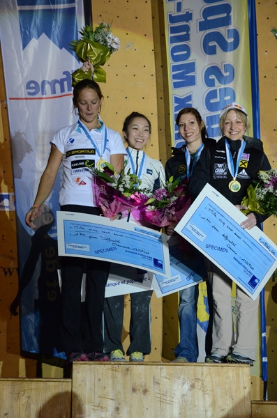 Coppa del Mondo 2011 - Caroline Ciavaldini, Jain Kim, Mina Markovic, Angela Eiter: Coppa del Mondo 2011 a Chamonix