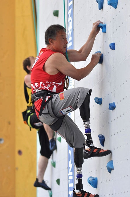 Assegnati i titoli mondiali Speed al campionato del mondo ParaClimbing di Arco