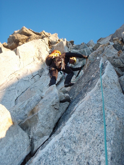 Cresta Kuffner - Cresta Kuffner, Mont Maudit, Monte Bianco