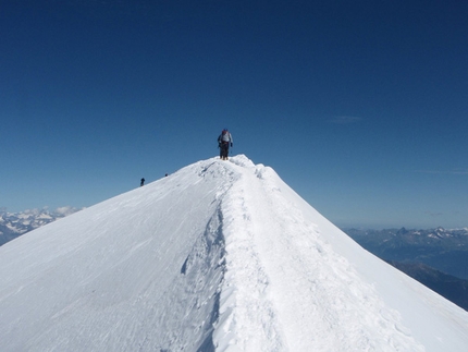 Cresta Kuffner - Cresta Kuffner, Mont Maudit, Monte Bianco