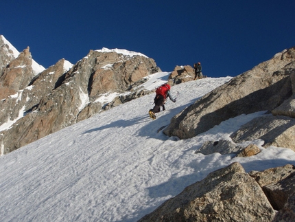 Cresta Kuffner - Cresta Kuffner, Mont Maudit, Monte Bianco