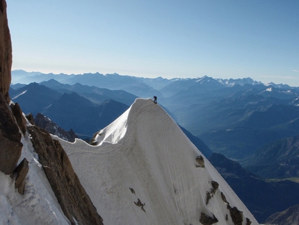 Cresta Kuffner - Cresta Kuffner, Mont Maudit, Monte Bianco