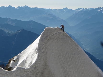 Cresta Kuffner - Cresta Kuffner, Mont Maudit, Monte Bianco