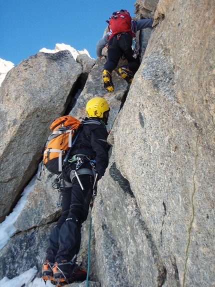 Cresta Kuffner - Cresta Kuffner, Mont Maudit, Monte Bianco