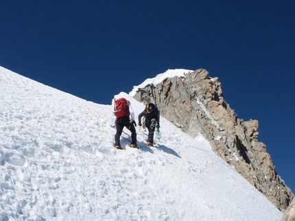 Cresta Kuffner - Cresta Kuffner, Mont Maudit, Monte Bianco