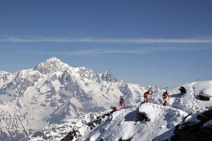 XIII Tour du Rutor: ski mountaineering race - Dennis Brunod and Manfred Reichegger win the XIII Tour du Rutor. Gloriana Pellissier and Laetitia Roux win the women's event.