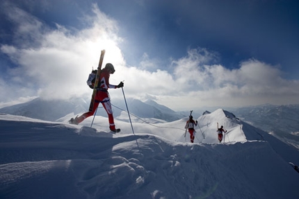 XVI Mezzalama - the hardest ski mountaineering competition in the world - On 29/05 the Swiss-Italian trio comprised of Giacomelli - Pellissier - Troillet won the XVI Mezzalama, the most challenging ski mountaineering race in the world. The women's event was won by the extraordinary Martinelli - Pedranzini - G.Pellissier, who in doing so also set a new course record.