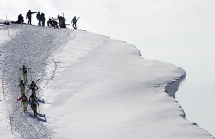 XVI Mezzalama - the hardest ski mountaineering competition in the world - On 29/05 the Swiss-Italian trio comprised of Giacomelli - Pellissier - Troillet won the XVI Mezzalama, the most challenging ski mountaineering race in the world. The women's event was won by the extraordinary Martinelli - Pedranzini - G.Pellissier, who in doing so also set a new course record.