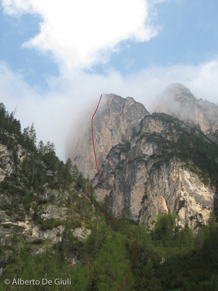 Via Palfrader, Col di Specie / Geierwand, Dolomiti