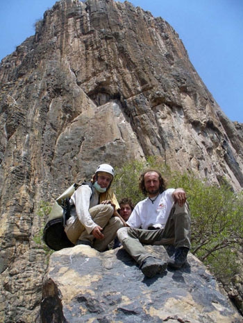 Nuova via sulla Torre di Rumsiki, Camerun - Lo scorso febbraio Massimo Faletti, Mario Cavagnini, David Rigotti hanno aperto 