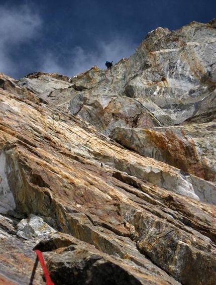 K2 Russian West Face expedition - A Russian team led by Victor Kozlov is attempting new line up the west face of K2 (8611m).