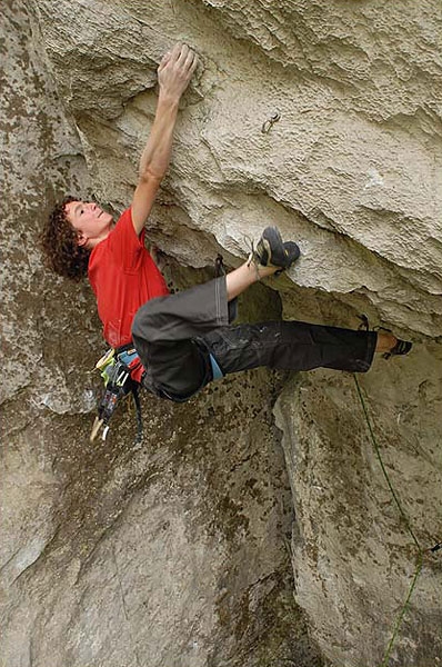 Adam Ondra climbing interview - Interview with the 14 year old Czech climber after his repeats of Abysse 9a (Gorges du Loup), Speed 8c+  (Voralpsee) and Silbergeier (Rätikon).