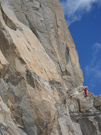 Matic Obid - Les Intouchables 7c+, Mont Blanc