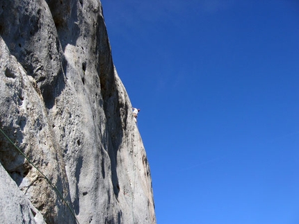 Filtro Magico on Spiz d’Agner repeated by Roverato and De Giuli - On 22/09 Alessio Roverato and Alberto De Giuli repeated Filtro Magico, XI A3 on the south face of the Spiz D’Agner (Dolomites).