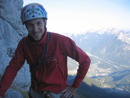 Filtro Magico on Spiz d’Agner repeated by Roverato and De Giuli - On 22/09 Alessio Roverato and Alberto De Giuli repeated Filtro Magico, XI A3 on the south face of the Spiz D’Agner (Dolomites).