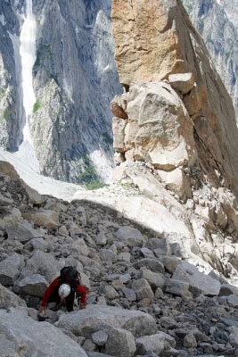 Alpinismo: nuova via sull’ Igor Brakk (Pakistan) - In luglio Agostino Cittadini, Maurizio Felici, Alessandro Palmerini e Toni Caporale hanno aperto Inshallah  (VII, A0, ghiaccio 70°) sull’ Igor Brakk (5010m), Nangmah Valley, Pakistan.