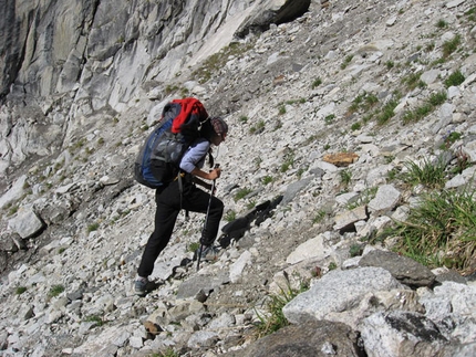 Silvia Vidal on Shipton Spire, Trango, Pakistan - In July Sílvia Vidal from Spain made the solo first ascent of 